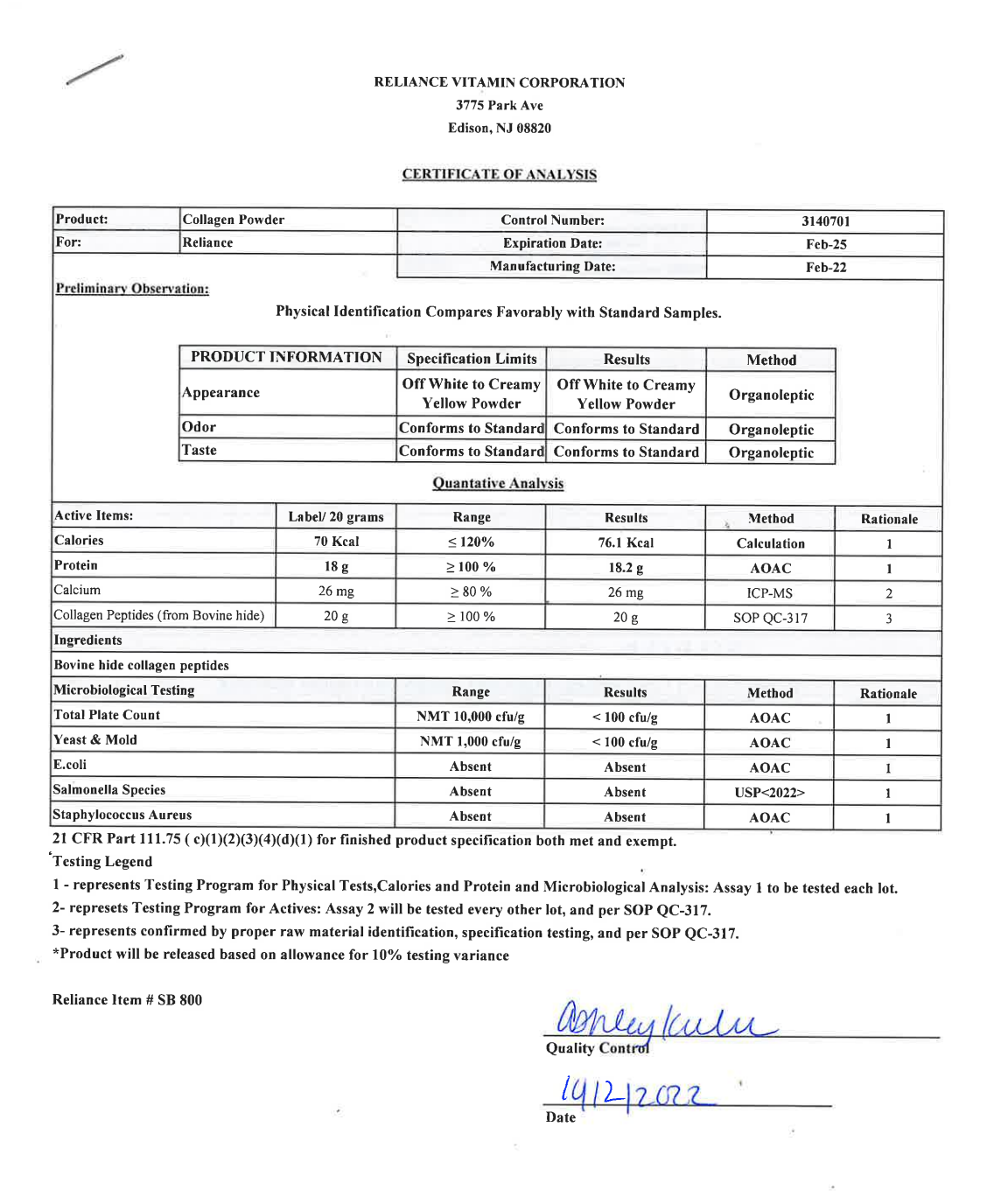 Grass-Fed Hydrolyzed Collagen Peptides