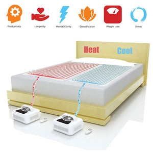 Temperature controlled mattress