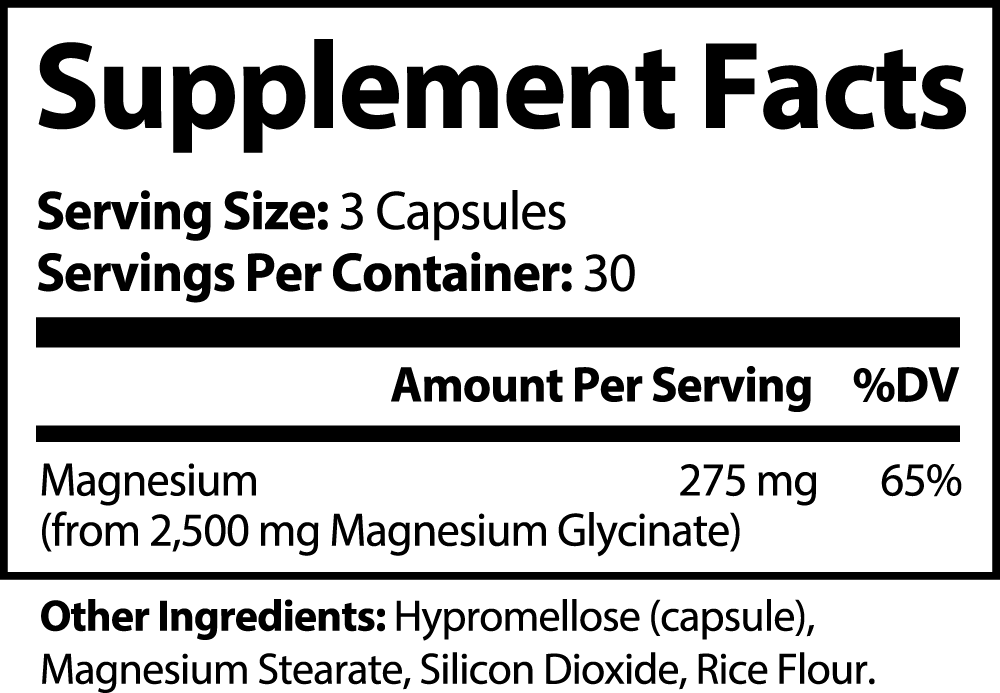 Clean Magnesium Glycinate